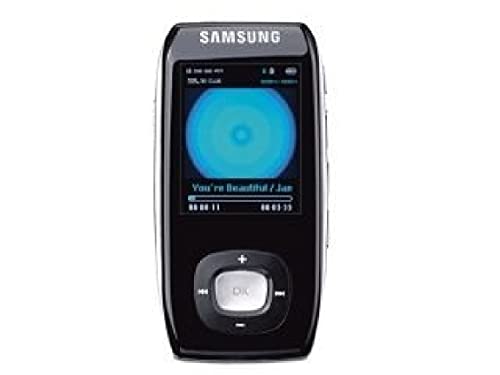 Samsung YP T9J BAB Tragbarer MP3-Player 4 GB mit FM Tuner und Bluetooth schwarz