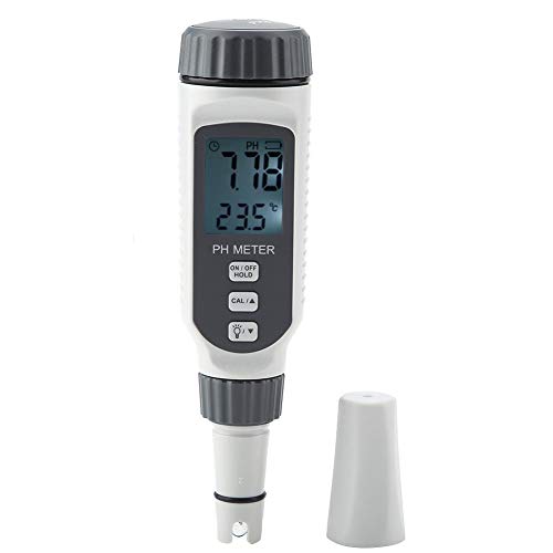 Digitales pH-Messgerät, SMART SENSOR Professionelles PH-Messgerät Tragbares Wasserqualitätsmessgerät Säuremesser PH818