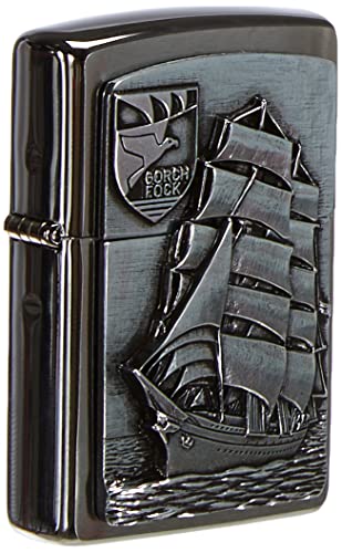 Zippo 200 GORCH Fock Emblem Feuerzeug, Messing