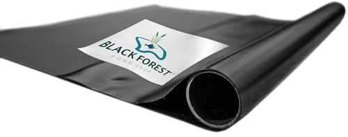 Black Forest Pond Shop Teichfolie PVC 1mm schwarz 10x14m für Teich Gartenteich Schwimmteich - Made in Germany 10m x 14m