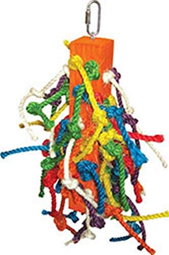 A&E Cage Company HB526 Happy Beaks preening Assorted Bird Toy, 12 by 16"
