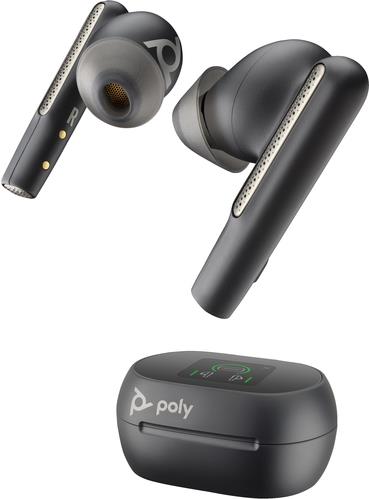 POLY Voyager Free 60+ UC In Ear Headset Bluetooth® Stereo Schwarz Headset, Ladecase