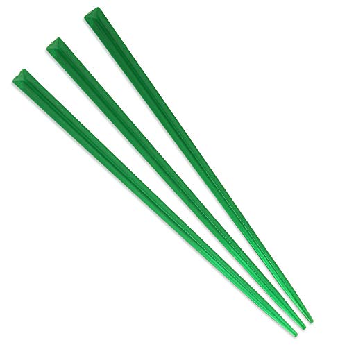 BambooMN Marke – Dreieckiges Prisma Kunststoff Plektrum 12 cm – 1000 Stück – Dunkelgrün