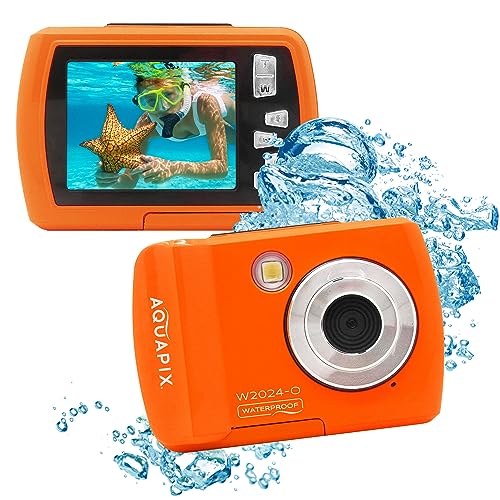 Easypix Aquapix W2024 Splash orange Digitalkamera 16 Megapixel Orange Wasserdicht
