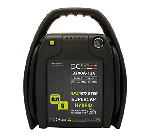 BC Battery Controller 709JSH32-12 Jumpstarter, Hybrid, Superkondensator mit Batterie, 12V, 3200A, 6,4 kg