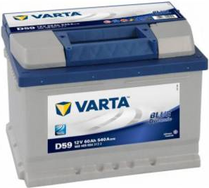 Varta Autobatterie Blue Dynamic D59 12 V 60 Ah ETN 560 409 054 T1 Zellanlegung 0 (560409054 3132)