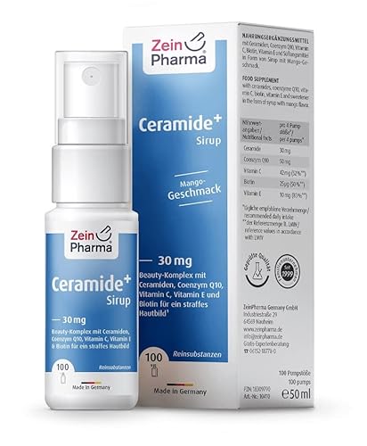 Zein Pharma Ceramide+ Sirup Spray, Mango - 50 ml.