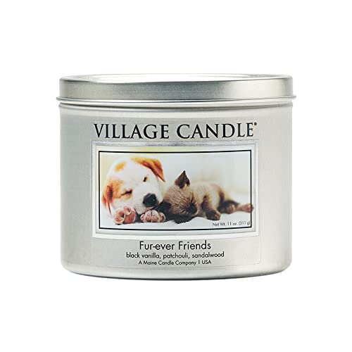 Village Candle Fur-ever Friends 262g netto, (11oz), Brenndauer 45 Stunden