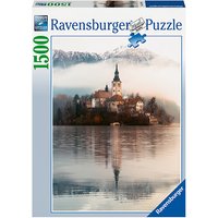 Ravensburger Puzzle 13312 17437 Die Insel der Wünsche, Bled, Slowenien-1500 Teile Puzzle für Erwachsene und Kinder ab 14 Jahren