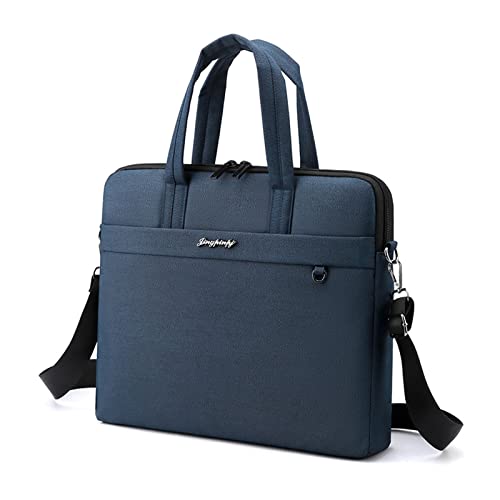 LUOFENG Taschen, Notebook-Business-Taschen für 14-Zoll-Laptops, Nylon-Computertasche, spritzwassergeschützt, tragbare Umhängetasche, Umhängetasche