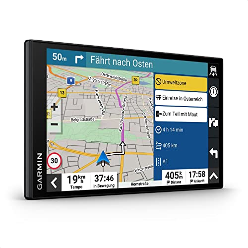 Garmin DriveSmart 76 MT-D (generalüberholt) – Navigationsgerät mit 7" (17,8 cm) HD-Display, 3D-Europakarten mit Umweltzonen, Verkehrsinfos in Echtzeit via Digital Traffic, Sprach- und Fahrerassistenz