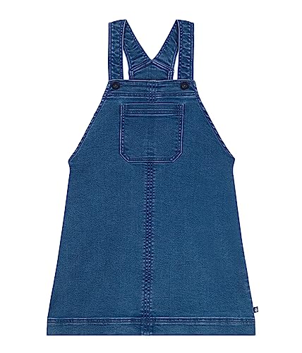 Petit Bateau Mädchen Ärmelloses Kleid, Blau Bleu Delave, 10 Jahre