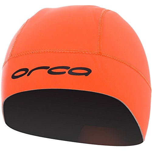ORCA Neopren Swim Hat Unisex orange Größe S/M