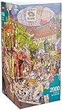 Heye Street Parade, Göbel & Knorr Puzzle, Brown: 2000 Teile (Dreiecksschachtel Puzzle Heye)