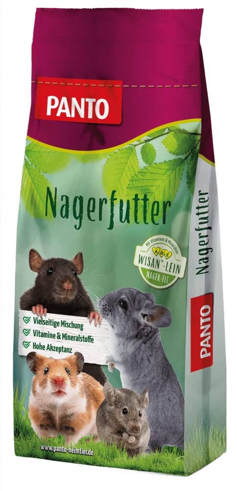 PANTO® Nager-Krokant-Müsli, Nagerfutter, Hasenfutter, Kaninchenfutter, 20kg