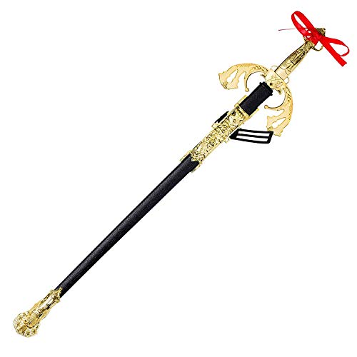 Dress Up America Toy Schwert - Verziert Gold Schwert - Kostüm Schwert und Scheide für Kinder und Erwachsene