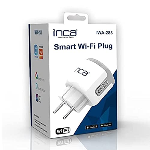 Inca WLAN Smart Steckdose IWA-283, Android & IOS, weiss