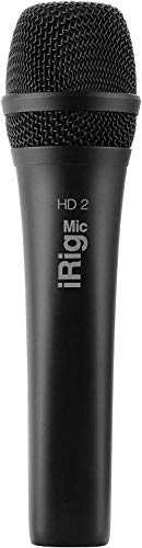 IK Multimedia iRig Mic HD 2 Handymikrofon Übertragungsart:Kabelgebunden inkl. Kabel, inkl. Tasche, inkl. Stativ