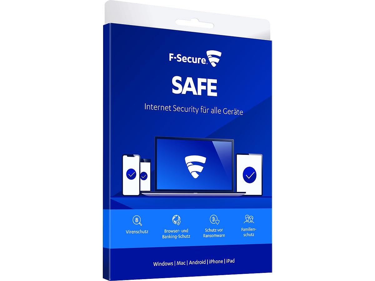 Sof F-Secure Safe 18 Monate f 3 Geräte