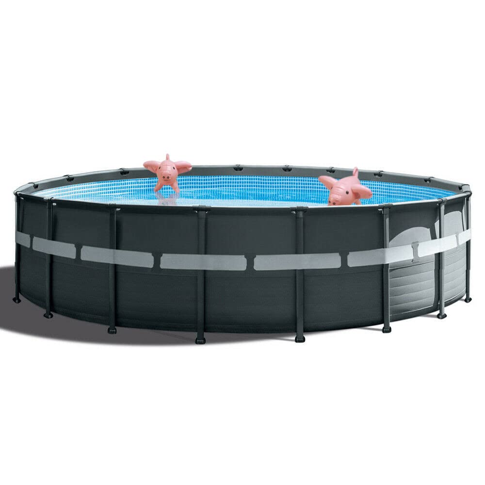 INTEX 26330GN - Ultra XTR FramePool-Set (549x132cm) + aufblasbare Schwimmtiere