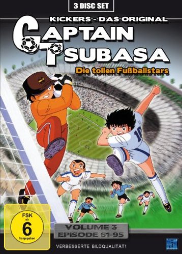 Captain Tsubasa - Die tollen Fußballstars: Volume 3, Episode 61-95 (3 DVDs)