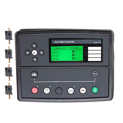 Shexton Generator Controlle, DSE7210 Elektronisches Tiefsee-Generatorsteuerungsmodul Bedienfeld LCD-Anzeige