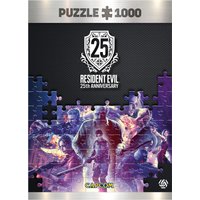 Good Loot Resident Evil: 25th Anniversary - Puzzlespiel mit 1.000 Teilen und den Maßen 68 cm x 48 cm | inklusive Poster und Tasche | Spiel-Artwork für Erwachsene und Teenager