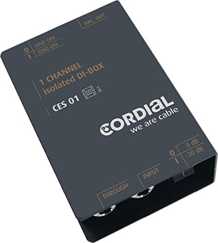 CORDIAL 1 Kanal passive Direktbox