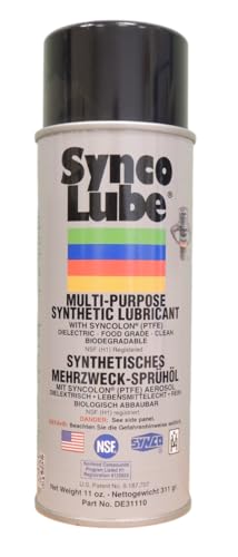 Superlube 31110 Mehrzweck-Spray, schnell wirkend, synthetisch, entfernt Rost und Korrosion, 311 g (31110 Mehrzweck)