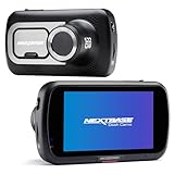 Nextbase® 522GW Dashcam Auto, Full 1440p / 30 FPS, 1080p / 60 FPS, 3 Zoll HD Touchscreen, 140° Weitwinkel, SOS–Notruffunktion, 10Hz GPS, Polarisationsfilter, Nachtsicht, Parkmodus