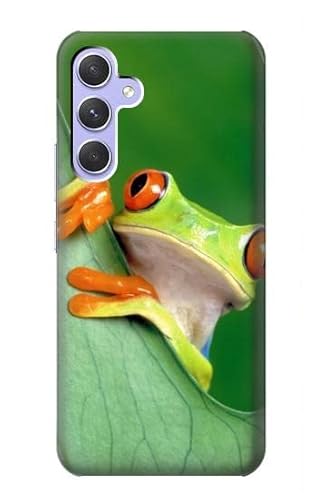 Innovedesire Schutzhülle für Samsung Galaxy A54 5G, Motiv kleiner Frosch