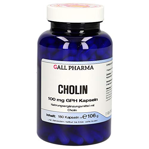Gall Pharma Cholin 100 mg GPH Kapseln 180 Stück