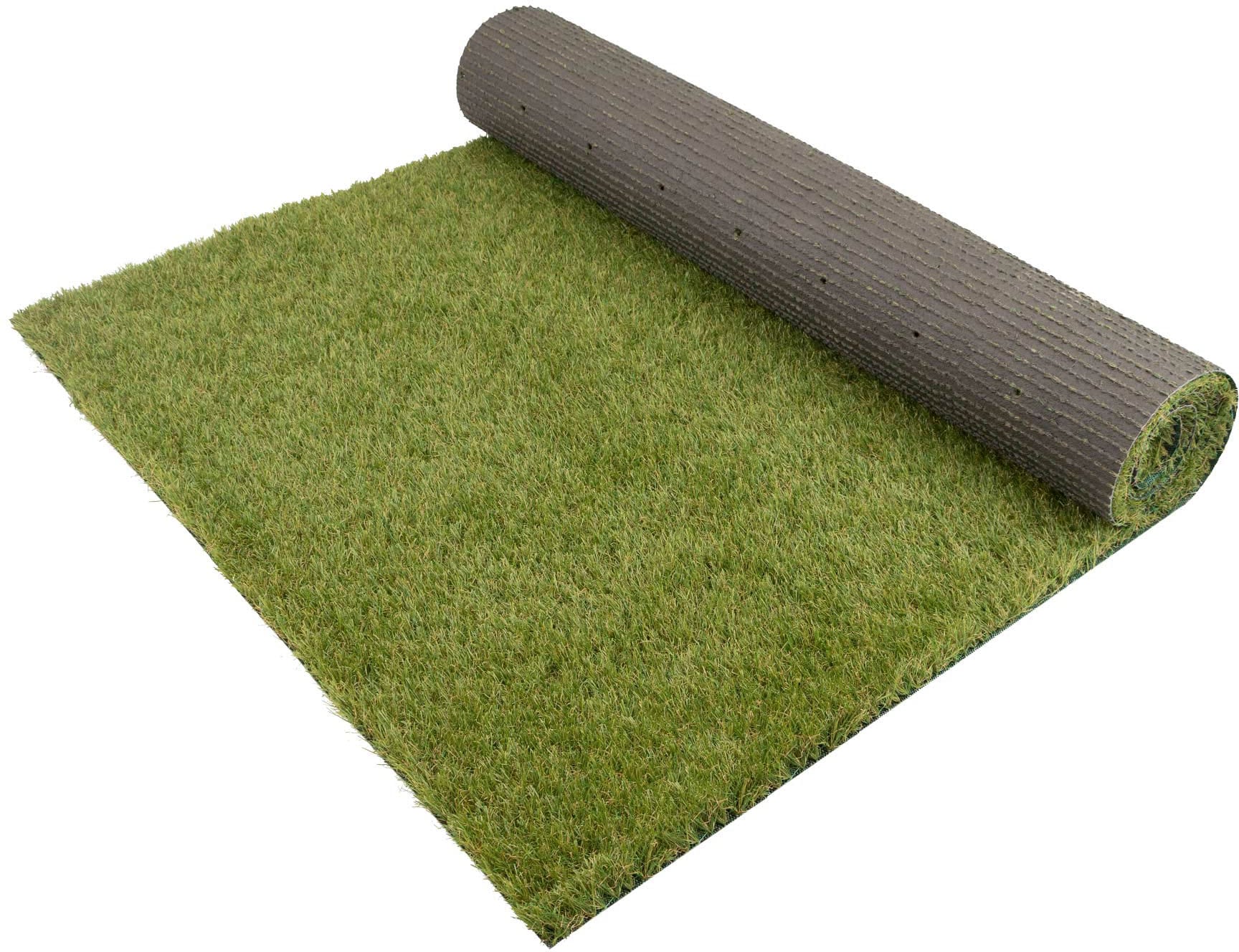 Kunstrasen Rasen-Teppich Meterware - COLORADO, 2,00m x 4,00m, Hochwertiger, UV-Beständiger, Wasserdurchlässiger Outdoor Bodenbelag für Balkon, Terrasse und Garten