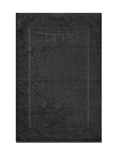 ESPRIT Badeteppich Solid Black, 60 x 90 cm