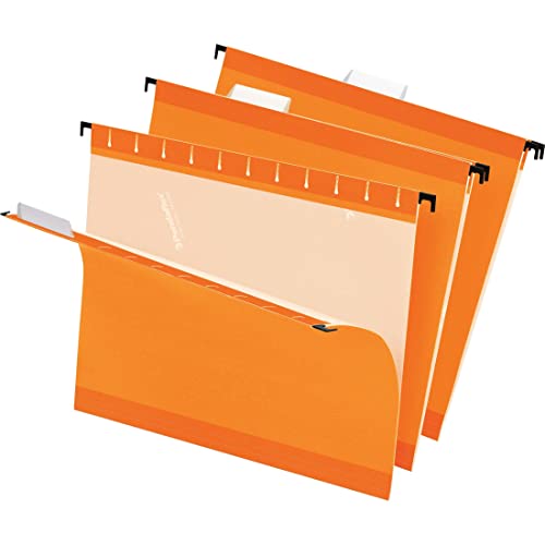 Pendaflex Hängeregistraturen, verstärkt, Briefgröße, orange, 1/5 Schliff, 25/BX (4152 1/5 ORA)