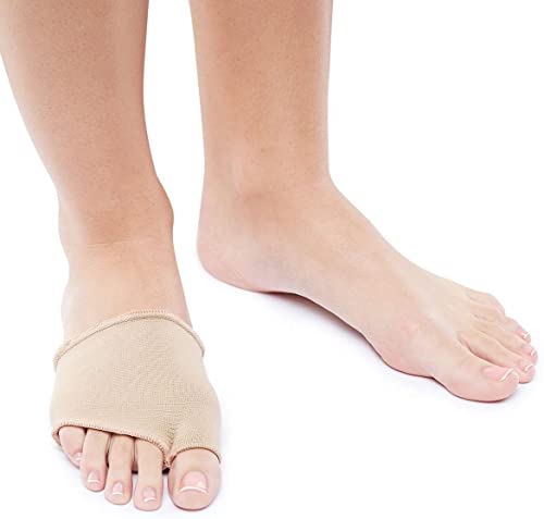 Pedimend Fabric Ball by Foot Gel Pads Pillow (2pair) | Gel pad for metatarsal bones | Relieve Tailor's Inflamed Ball of Foot/Corns/Callus/Hammer Toes/Blisters/Metatarsal Pain | Foot Care