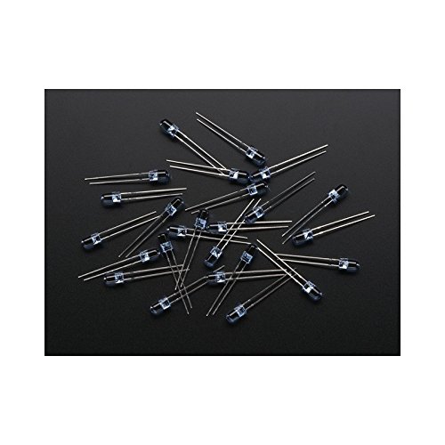 Adafruit Super-bright 5mm IR LED (25 pack) [ADA388]