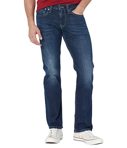 Pepe Jeans Herren Jeans Kingston Zip, Blau (Streaky Stretch Dark Z45), 36W/30L