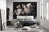 Komar Fototapete ETERNITY | 254 x 184 cm | Tapete, Wand Dekoration, Rosen, Rosenblüten, Blüten, Blumen, Natur, Schlafzimmer, Wohnzimmer | 4-876
