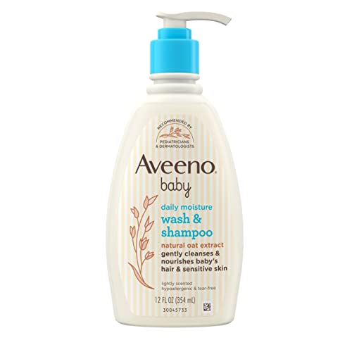 Aveeno Baby Wash and Shampoo – 340 ml