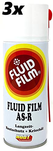 3x Fluid Film AS-R 400 ml Sprühdose + 1 Sonde 60cm Set