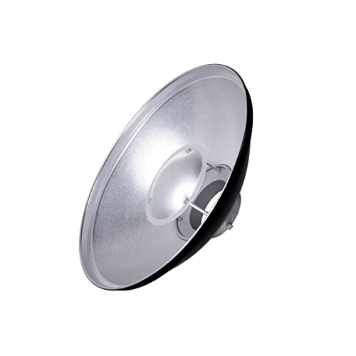 Godox BDR-S550 Beauty Dish Reflektor Silber 55cm Bowens Mount