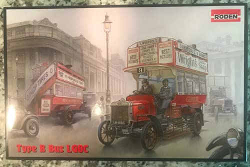 Roden Typ B Bus, LGOC, London, Early 1914 - 1:72e