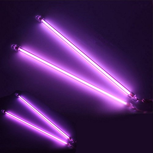 Mintice&Trade; 15cm 30cm KFZ Unterboden Innenbeleuchtung Fußraumbeleuchtung Neonröhren Licht Kaltkathoden Violett CCFL