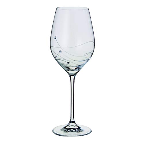 Dartington Crystal - Glitz Crystal Weinglas in Geschenkverpackung
