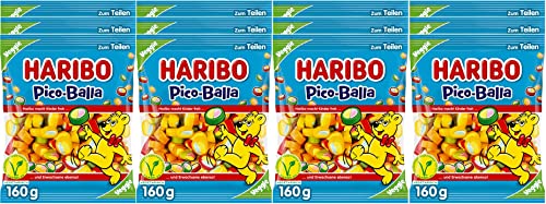 Haribo Picco-Balla | Vegetarisch | 12 x 160g | Weingummi