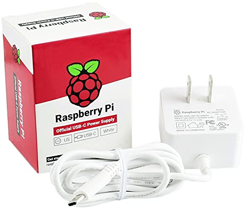 Raspberry Netzteil für PI4 USB C 5.1V 3A weiß