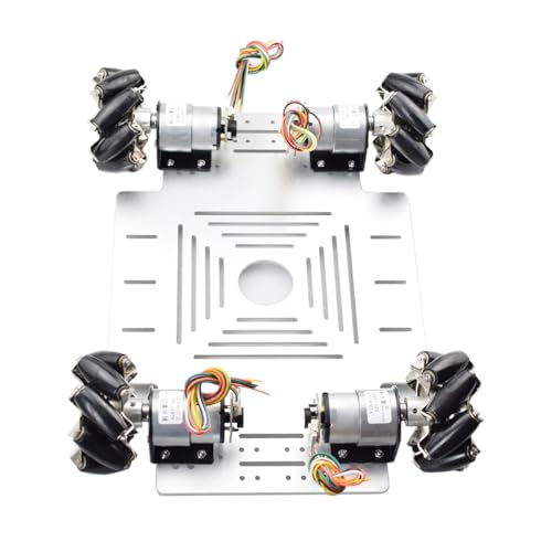 SHYISY mecanum räder 25 kg große Last Omni Mecanum Rad Roboter Auto Chassis Kit mit 12 V Geschwindigkeit Encoder Motor for AR-duino DIY Pro-jekt POS Plattform