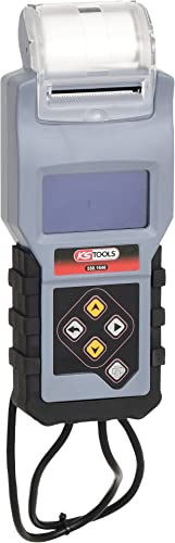 KS Tools 550.1646 12V Digital-Batterie- und Ladesystemtester mit integriertem Drucker