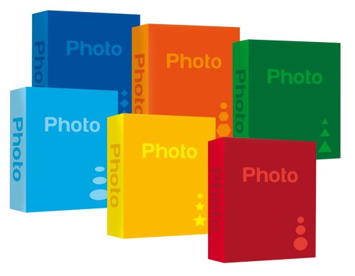 Fotoalbum 300 Fotos 11 x 16 Fotos in verschiedenen Farben